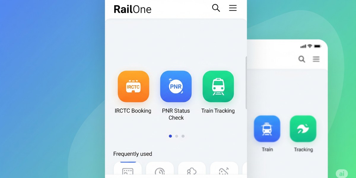 RailOne app